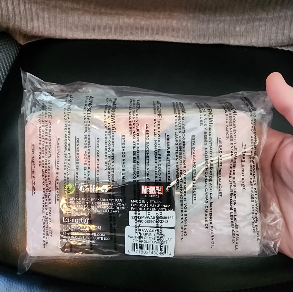 Marvel Black Panther Okoye cosplay zip wallet - Picture 6 of 7